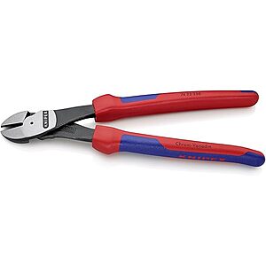 Knipex (74 22 250) 9.5" High Leverage Diagonal Cutters with Comfort Grip $32.02