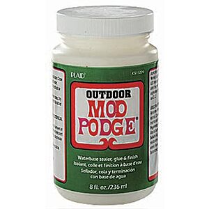 [AC] $5.09* | 8-Oz Mod Podge Waterbase Sealer, Glue & Finish for Outdoor at Amazon
