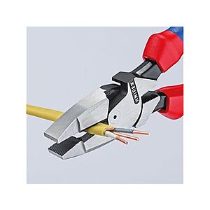 Knipex 9.5" (74 22 250) High Leverage Lineman's Pliers w/ Comfort Grip $32.02