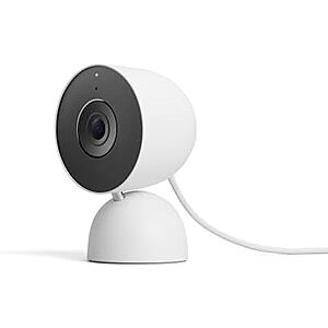 [Resale, AC] $43.66 | Google Nest Cam Indoor (Wired, 3rd Gen) - Security Camera - 2025 - Snow (Used - Like New) at Amazon