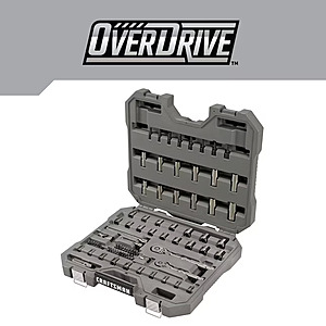 Craftsman OVERDRIVE 80-Piece Metric & SAE Mechanics Tool Set w/ Hard Case (CMMT99080L) $79.98 + Free Shipping