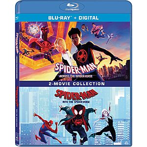 Spider-Man: Across the Spider-Verse / Spider-Man: Into the Spider-Verse - Set - Blu-ray + Digital $19.41 Amazon.com