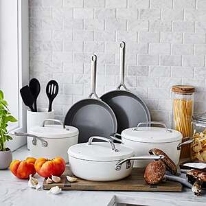 GreenPan GP5 Hard Anodized 11-piece Cookware Set $199.99 Free shipping Costco.com