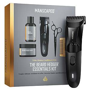 MANSCAPED The Beard Hedger Essentials Kit, Men's Electric Beard Trimmer $69.99 free shipping Costco.com