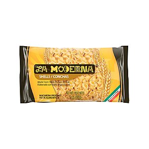 46c S&S AMZ La Moderna Shell Pasta, 7 oz,