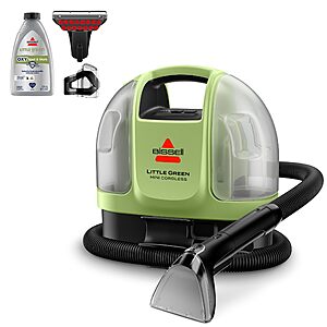 BISSELL Little Green Mini Cordless Portable Carpet Cleaner, 4015 $89.98