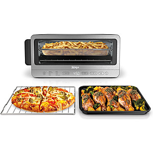 Ninja Flip Toaster Oven & Air Fryer, 8-in-1: Air fry, bake, broil, toast, bagel, dehydrate, reheat, 1800W, Flip up & away, XL capacity $149.94