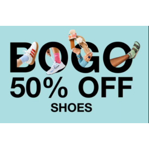 DSW: Select Shoes for Women, Men, & Kids Buy One Get One 50% Off + Free S&H