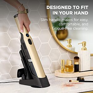 Shark WANDVAC Cordless Hand Vacuum, Lightweight & Portable at 1.4 lbs., Powerful Suction, Charging Dock, various colors $89.99