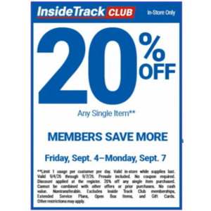 Harbor Freight Labor Day Sale, 20% off any item, ITC, non-ITC, 10% off, 9/4 - 9/7
