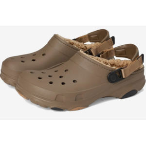 Unisex Crocs All Terrain Lined Clog (Walnut) - $25.99 + free shipping