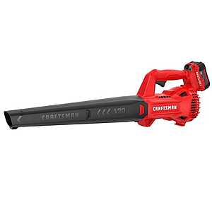 CRAFTSMAN CMCL710M1 90 mph 200 CFM 20 V 4 ah Battery Handheld Blower Kit (Battery & Charger) $49