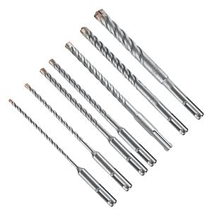 Bosch Bulldog 7 -Piece High-carbon steel Masonry Drill Bit Set For Hammer drill one_size | HC4CK007 $26.98