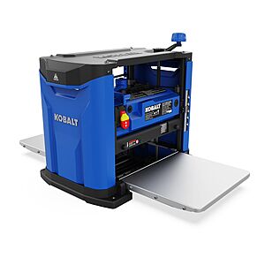 Kobalt 13" 15-Amp 3-Blade Benchtop Planer $349 + Free Shipping