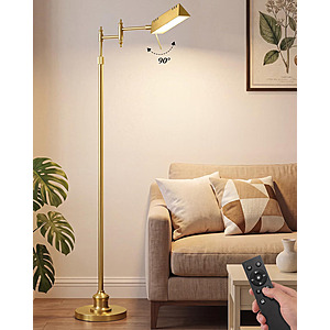 Bairth Metal Reading Floor Lamp w/ Rotatable Lamp Head, Adjustable Brightness & Color Temperature (Various Colors) $41 + Free Shipping