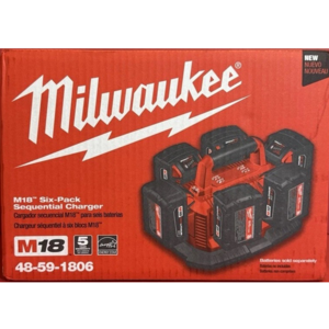 $87.19 | Milwaukee 48-59-1806 M18 Six Pack Sequential Charger at Woot!