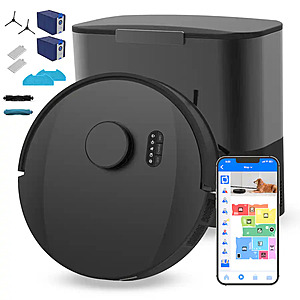bObsweep UltraVision Pet Self-Empty 180-Day Capacity Robot Vacuum & Mop (Gunmetal) $229.99 + Free Shipping