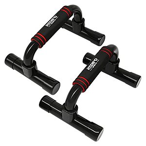 Redipo Push Up Bars w/ Anti-Slip Rubber Feet (Black) $9.99 + Free Shipping w/ Prime or on $35+