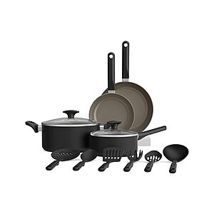 $24.99 | BELLA 12 Piece Cookware Set at Woot!