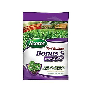 $16.79 | Scotts Turf Builder Weed & Feed, 13.79 lbs. at Woot!