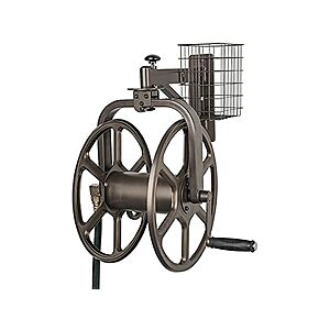 $67.99 | Liberty Garden Multi-Directional Garden Hose Reel at Woot!