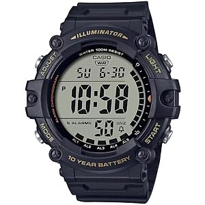 $23.97* | 54.4mm Casio Illuminator AE1500WH Men's Digital Watch at Amazon