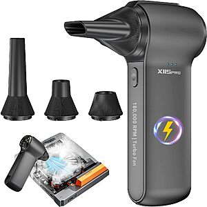 [Prime] Zanxelorr 180,000 RPM Cordless Electric Air Duster & Turbo Blower $18.99 + Free Shipping