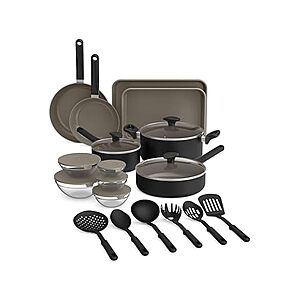 $39.99 | bella 21 Piece Kitchen Set with EverGood™ Ceramic Nonstick Coating​ at Woot!