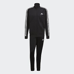 adidas men Essentials 3-Stripes Track Suit $28 + Free Shipping