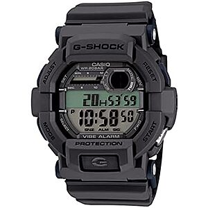 $87* | 50.2mm Casio Men's G-Shock Sport Black Resin Strap Watch at Amazon