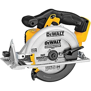 DEWALT 20V MAX Cordless 6.5 in. Sidewinder Style Circular Saw (Tool Only) $113