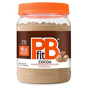 [SnS, AC] $9.23* | 30-Oz PBfit Peanut Butter Powder (Cocoa) at Amazon