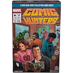 [AC] $7.85* | Spin Master Games Marvel Comic Hunters Card-Drafting Strategy Board Game (1-4 Players) at Amazon