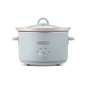 4.5-Quart Crock-Pot Manual Slow Cooker (Light Blue) $13.16 + Free Shipping on $49+
