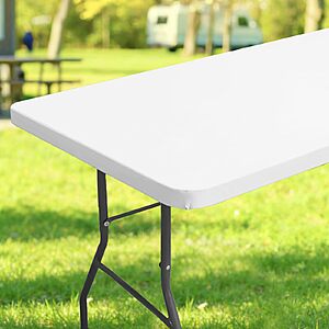 Amazon – Veblandy 6-Ft Elastic Fitted Rectangle Tablecloth - $6.79 w/ Code + Coupon