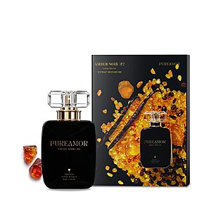 Amazon – PUREAMOR Amber Noir 30ml Extrait de Parfum - $14.99 w/ Code