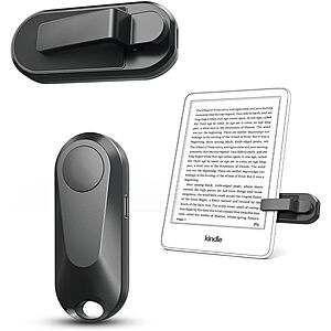 DATAFY Page Turner Remote Clicker for Kindle, iPad, Kobo & Tablets (iOS/Android, 7 Colors) $4.10 + Free Shipping w/ Prime or on $35+