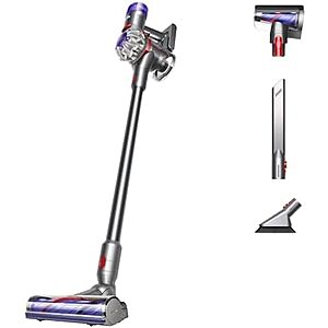 [Resale, AC] $184.36 | Dyson V8 Plus Cordless Vacuum (Silver/Nickel) (Used - Like New) at Amazon