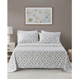 4-Piece Madison Park Queen Cotton Flannel Sheet Set (Various Colors) $35, Twin $22.50 + Free Store Pickup at Macy's or Free Shipping on $39+