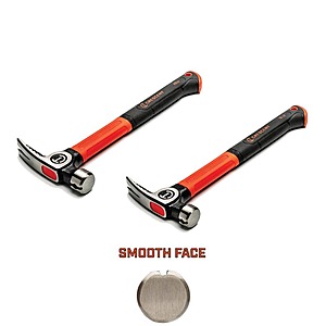 Crescent 16 oz. and 20 oz. Fiberglass General Purpose Hammer Set (2-Piece) $23.97