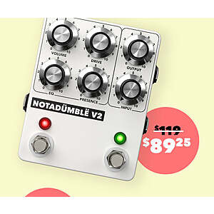 JHS Pedals 25% off four pedals for Labor Day