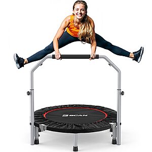 BCAN SP2 40" Foldable Mini Rebounder Trampoline for Adults $60.29