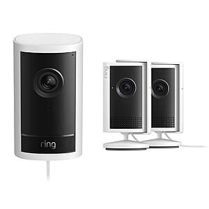 Ring Outdoor Cam Pro and Indoor Cam Plus 2-Pack $209.99 Free Shipping Costco.com