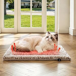 Mora Pets Self-Warming Reversible Cat & Dog Bed Mat: Small (22 x17") $13.79 or Medium (27.5"x18.5") $16.19 + Free Shipping w/ Prime or on $35+