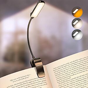Amazon – Glocusent 13-LED Rechargeable Book Light - $5.99 w/ Code