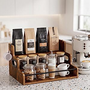 Amazon – YOUDENOVA 3-Tier Coffee Syrup Organizer Rack - $15.99 w/ Code