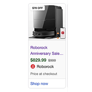 Roborock Saros 10R + Free HandVac + $150 Accessory Voucher and Cleaning Solution $829.99