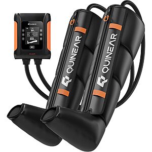 QUINEAR Cordless Air Compression Leg Recovery Boots (3 Sizese) $119.00 + Free Shipping