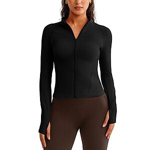 Amazon – BRXL Women's Seamless Full-Zip Workout Jacket - $22.19 w/ Code