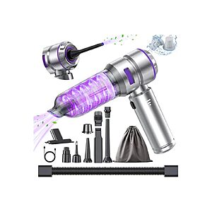 22000PA WINWEND Cordless 4-in-1 Portable Car Vacuum Cleaner w/ Brushless Motor & 9 Accessories $19.97 + Free Shipping w/ Prime or on $35+